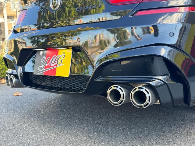 ６シリーズ ６４０ｉグランクーペ　ＥＮＥＲＧＹフルエアロキット　ＥＮＥＲＧＹ２０インチＡＷ　ＥＮＥＲＧＹ４本出しマフラー　カーボンリヤスポイラー　ａＦｅ　Ｐｏｗｅｒエアクリ　ローダウン　ブラックキドニーグリル　ベンチレーション（45枚目）