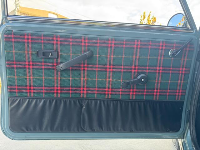 MINI タータン 4MT オーバーフェンダーレスナロー ヴェバストサンルーフ センターメーター 2色テール 社外マフラー 社外エキマニ ワタナベ10インチAW ハイローキット 開閉クォーターガラス ETC(21枚目)