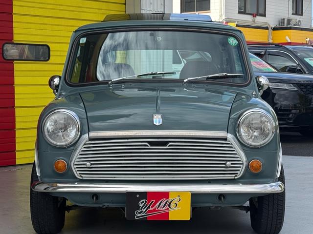 MINI タータン 4MT オーバーフェンダーレスナロー ヴェバストサンルーフ センターメーター 2色テール 社外マフラー 社外エキマニ ワタナベ10インチAW ハイローキット 開閉クォーターガラス ETC(26枚目)