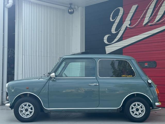 MINI タータン 4MT オーバーフェンダーレスナロー ヴェバストサンルーフ センターメーター 2色テール 社外マフラー 社外エキマニ ワタナベ10インチAW ハイローキット 開閉クォーターガラス ETC(27枚目)