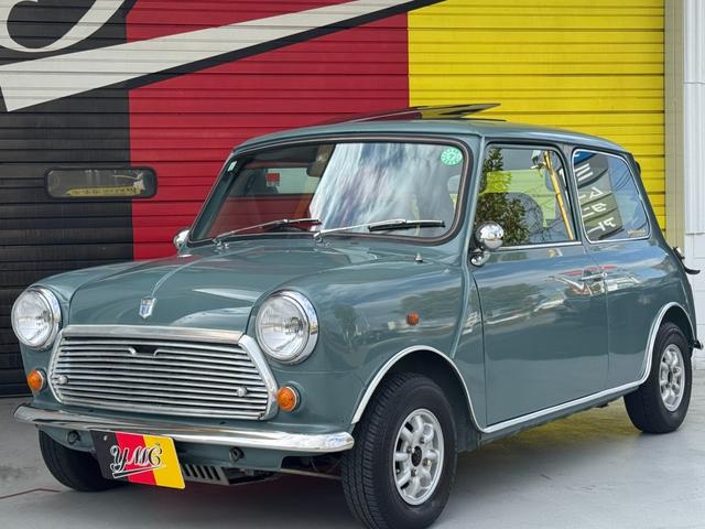 MINI タータン 4MT オーバーフェンダーレスナロー ヴェバストサンルーフ センターメーター 2色テール 社外マフラー 社外エキマニ ワタナベ10インチAW ハイローキット 開閉クォーターガラス ETC(31枚目)