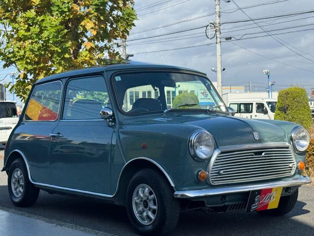 MINI タータン 4MT オーバーフェンダーレスナロー ヴェバストサンルーフ センターメーター 2色テール 社外マフラー 社外エキマニ ワタナベ10インチAW ハイローキット 開閉クォーターガラス ETC(33枚目)