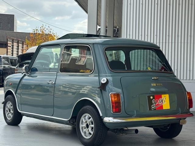 MINI タータン 4MT オーバーフェンダーレスナロー ヴェバストサンルーフ センターメーター 2色テール 社外マフラー 社外エキマニ ワタナベ10インチAW ハイローキット 開閉クォーターガラス ETC(34枚目)