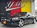 ＳＬ ＳＬ３５０ブルーエフィシェンシー　ＡＭＧスポーツＰＫＧ　ユーザー買取車　左ハンドル　黒革シート　シートヒーター＆ベンチレーション　純正ナビ＆ＴＶ　バックカメラ　アダプティブクルーズコントロール　純正１９インチＡＷ　エアサス　ＥＴＣ（4枚目）