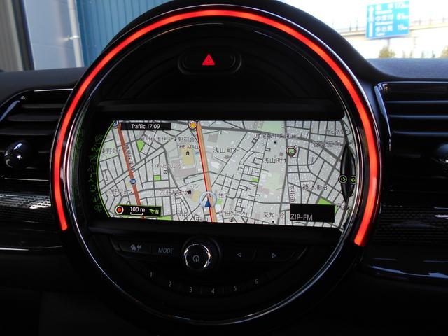 クーパーS クラブマン ナビ Bカメラ ドラレコ前後 禁煙車 MINIコネクテッド/エキサイトメントPKG リアPDC ETC CD/DVDプレイヤー リア6面フィルム 純正17AW シルバールーフ&ミラー グレーインテリアパネル ミッドナイトブラックボディー(14枚目)
