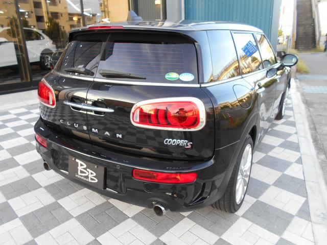 クーパーS クラブマン ナビ Bカメラ ドラレコ前後 禁煙車 MINIコネクテッド/エキサイトメントPKG リアPDC ETC CD/DVDプレイヤー リア6面フィルム 純正17AW シルバールーフ&ミラー グレーインテリアパネル ミッドナイトブラックボディー(37枚目)