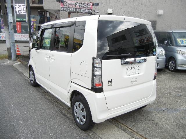 N-BOX Wエアバック ABS スマートキー 社外メモリーナビ ワンゼグTV CD ETC 左パワースライド 電動格納ミラー ワンオーナー車(9枚目)