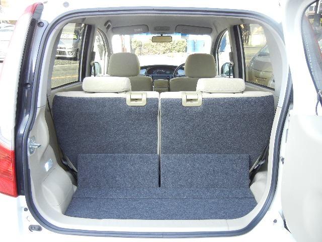 コンパクトサイズでも、今やラゲッジスペースの充実は当たり前です！本当に重宝しますよ。たくさん荷物を詰めて便利です。是非、お試しください！愛知　大治　格安　軽四　安い　ジーフリー　Ｇ−ＦＲＥＥ