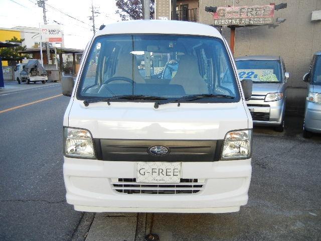 サンバーバン VB コラムオートマ エアコン パワステ エアバック ドライブレコーダー 両側スライド ドアバイザー タイミングベルト交換済み(3枚目)