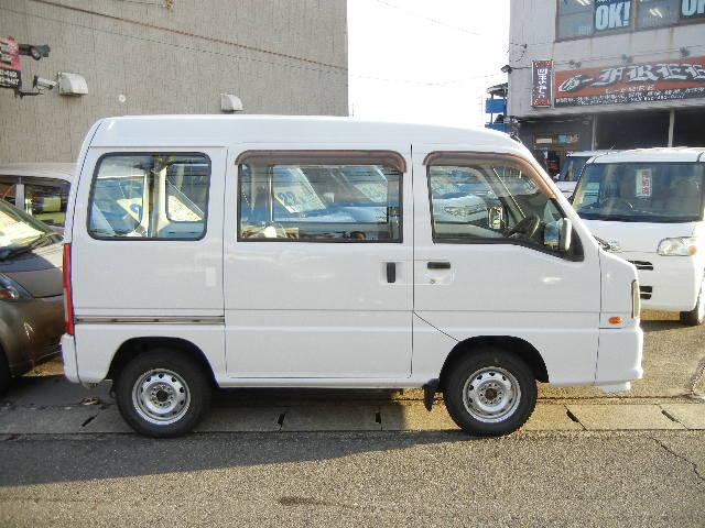 サンバーバン VB コラムオートマ エアコン パワステ エアバック ドライブレコーダー 両側スライド ドアバイザー タイミングベルト交換済み(5枚目)