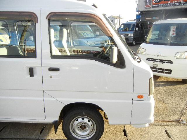 サンバーバン VB コラムオートマ エアコン パワステ エアバック ドライブレコーダー 両側スライド ドアバイザー タイミングベルト交換済み(26枚目)