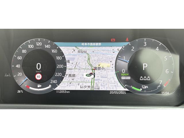 レンジローバーヴェラール ダイナミック　ＳＥ　Ｐ４００ｅ　４ＷＤ　認定中古　シートエアコン　２１ＡＷ　スライディングパノラミックルーフ　２１インチＡＷ　パワーテールゲート　ダイナミックハンドリングパック　レイブンブルー＆エボニーグレインレザー（12枚目）