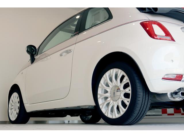 ５００Ｃ ６０ｔｈ　ワンオーナー　５０台限定　５インチタッチスクリーンオーディオ　ＴＦＴ液晶メーター　フラウレザー　ＦＩＡＴヴィンテージロゴ　１６インチアルミ　ボルドーインパネ　専用フロアマット　認定中古車保証１年（20枚目）