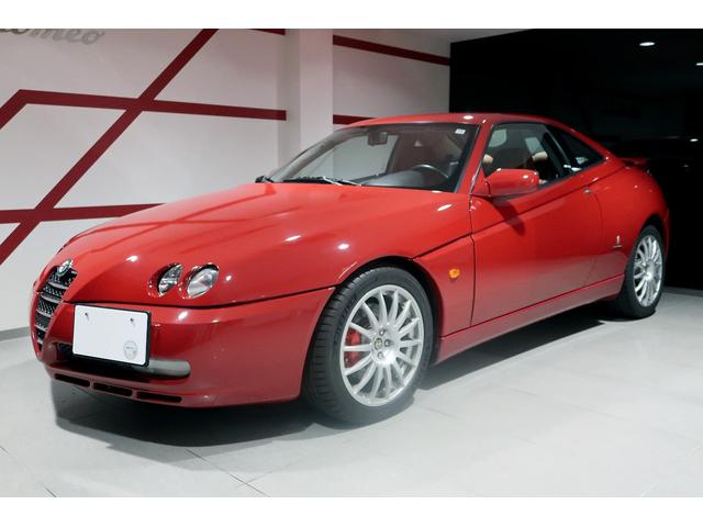 アルファGTV 3.2 V6 24V 左ハンドル 6MT MOMOタンゴベージュレザー ステアリングラックOH済 左右フロントロアアーム新品交換 Fブレーキホース新品交換 バッテリー新品交換 外装同色補修済 タイミングベルト交換付(2枚目)