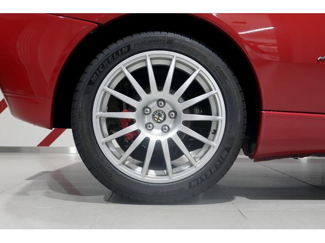 アルファGTV 3.2 V6 24V 左ハンドル 6MT MOMOタンゴベージュレザー ステアリングラックOH済 左右フロントロアアーム新品交換 Fブレーキホース新品交換 バッテリー新品交換 外装同色補修済 タイミングベルト交換付(66枚目)