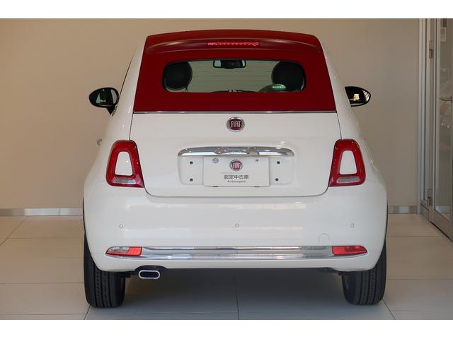 ５００Ｃ ツインエア　ラウンジ　ワンオーナー　レッドソフトトップ　アイボリーシート　７インチタッチパネルモニター付Ｕｃｏｎｎｅｃｔ　キセノン　バックソナー　認定中古車保証１年（3枚目）