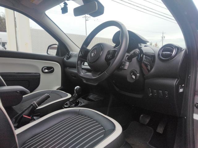 トゥインゴ サンドレ 限定車 16AW ハーフレザーシート シートヒーター Apple/Androidディスプレイオーディオ バックカメラ バックソナー 同色サイドモール(14枚目)