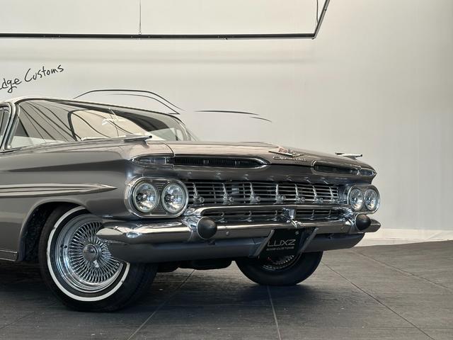 シボレーインパラ 1959y ワイヤーホイール ホワイトリボンタイヤ コラムAT フロントベンチシート(5枚目)