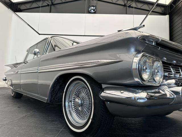 シボレーインパラ 1959y ワイヤーホイール ホワイトリボンタイヤ コラムAT フロントベンチシート(13枚目)