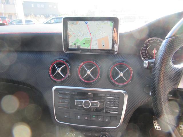 Aクラス A45 AMG 4マチック 純正ナビ Bカメラ ETC レザーシート 下取り車(14枚目)