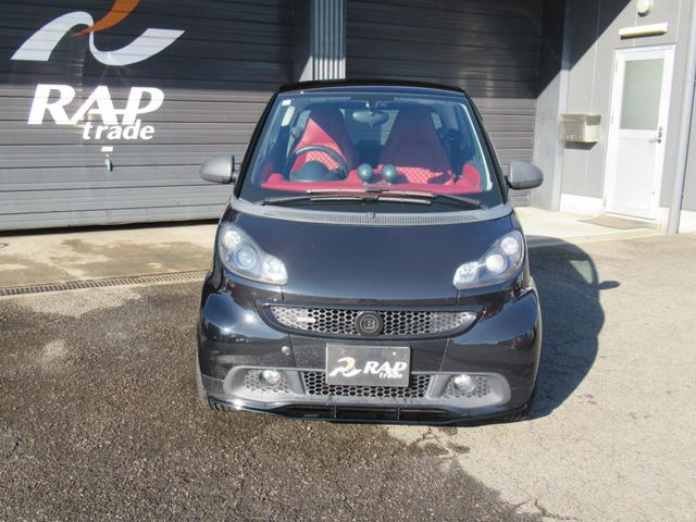 スマートフォーツークーペ ＢＲＡＢＵＳ　エクスクルーシブ　社外ナビＢカメラ地デジＥＴＣ下取り車（2枚目）