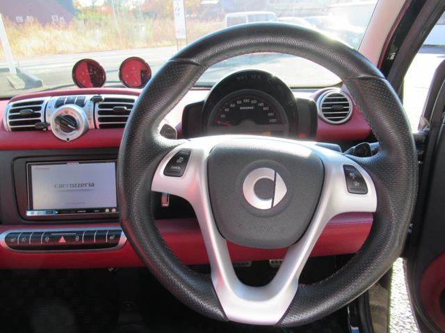 スマートフォーツークーペ ＢＲＡＢＵＳ　エクスクルーシブ　社外ナビＢカメラ地デジＥＴＣ下取り車（12枚目）