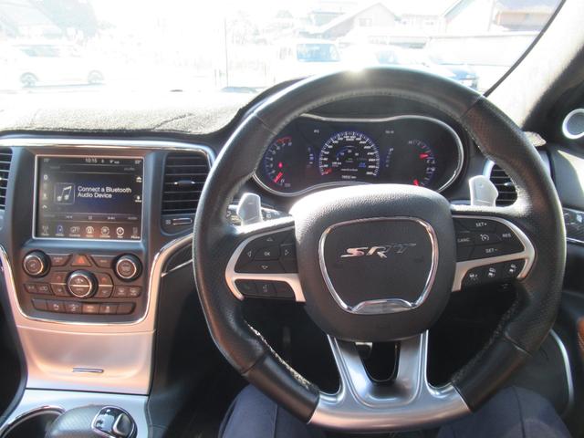 ジープ・グランドチェロキー SRT8 サンルーフレザーシート純正ナビ地デジBカメラETCヒッチネンバー(12枚目)