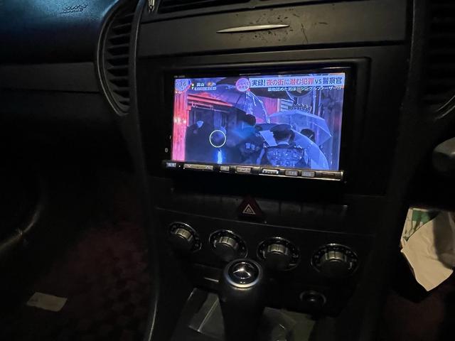ＳＬＫ ＳＬＫ３５０　アルパインナビ地デジＴＶ　バックカメラ　ブラックレザーシート　シートヒーター　エアスカーフ　純正アルミホイール　オートクルーズ（8枚目）