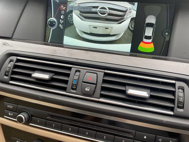 5シリーズ 523i 純正HDDナビ地デジTV ベージュレザーシート シートヒーター コーナーセンサー プッシュスタート キセノンヘッドライト(8枚目)