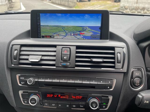 １シリーズ １１６ｉ　スタイル　１オーナー　純正ＨＤＤナビ　ハーフレザーシート　シートヒーター　キセノンヘッドライト　純正アルミホイール（9枚目）