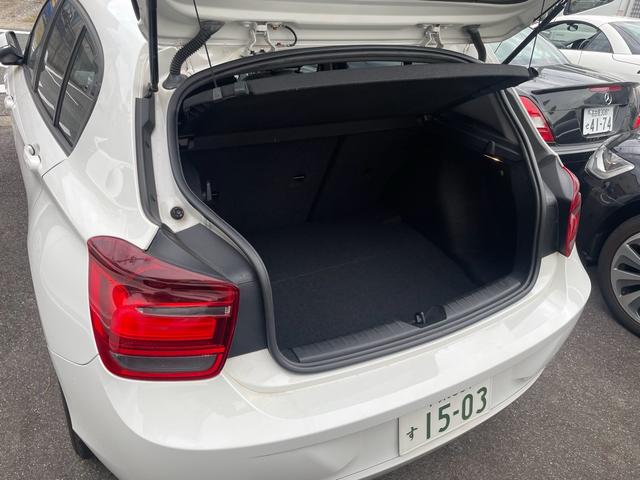 １シリーズ １１６ｉ　スタイル　１オーナー　純正ＨＤＤナビ　ハーフレザーシート　シートヒーター　キセノンヘッドライト　純正アルミホイール（13枚目）