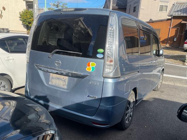 セレナ 20X S-ハイブリッド 純正メモリーナビ地デジTV 両側パワースライドドア ETC 8人乗り3列シート プッシュスタート 社外アルミホイール(4枚目)