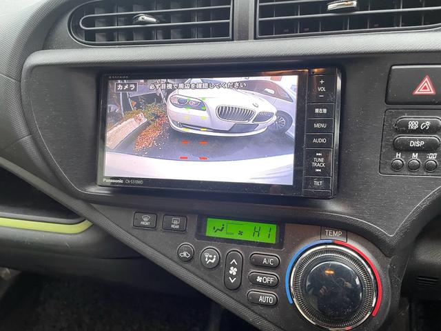 アクア Ｓ　ストラーダメモリーナビ地デジＴＶ　バックカメラ　ＥＴＣ（8枚目）