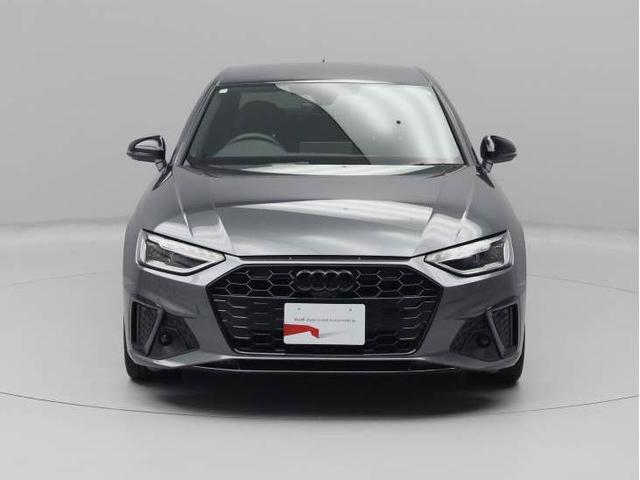 Ａ４ ３５ＴＤＩ　Ｓライン　元デモカー　ブラックスタイリング　黒ハーフ革シート（前後席ヒーター・運転席シートメモリー付き）　ステアリングヒーター　マトリクスＬＥＤライト　全周囲カメラ　レーダークルコン　プライバシーガラス　ＴＶ（2枚目）