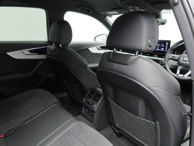 Ａ４ ３５ＴＤＩ　Ｓライン　元デモカー　ブラックスタイリング　黒ハーフ革シート（前後席ヒーター・運転席シートメモリー付き）　ステアリングヒーター　マトリクスＬＥＤライト　全周囲カメラ　レーダークルコン　プライバシーガラス　ＴＶ（18枚目）
