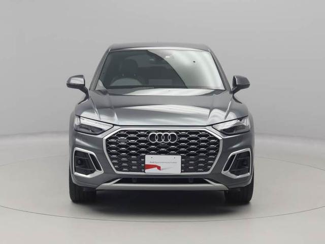 Ｑ５スポーツバック ４０ＴＤＩクワトロ　Ｓライン　２０インチアルミ　黒ハーフ革スポーツシート（前席電動・ヒーター付き）　全周囲カメラ　電動リヤゲート　レーダークルコン　前後軽減ブレーキ　マトリクスＬＥＤライト　前後コーナーセンサー　レーンキープ　ナビ（2枚目）