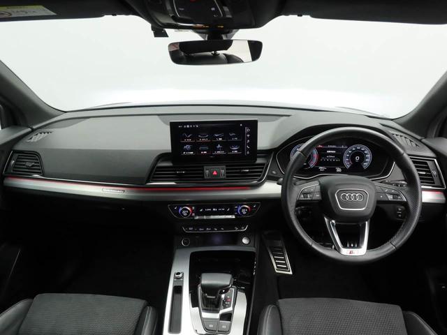 Ｑ５スポーツバック ４０ＴＤＩクワトロ　Ｓライン　２０インチアルミ　黒ハーフ革スポーツシート（前席電動・ヒーター付き）　全周囲カメラ　電動リヤゲート　レーダークルコン　前後軽減ブレーキ　マトリクスＬＥＤライト　前後コーナーセンサー　レーンキープ　ナビ（8枚目）
