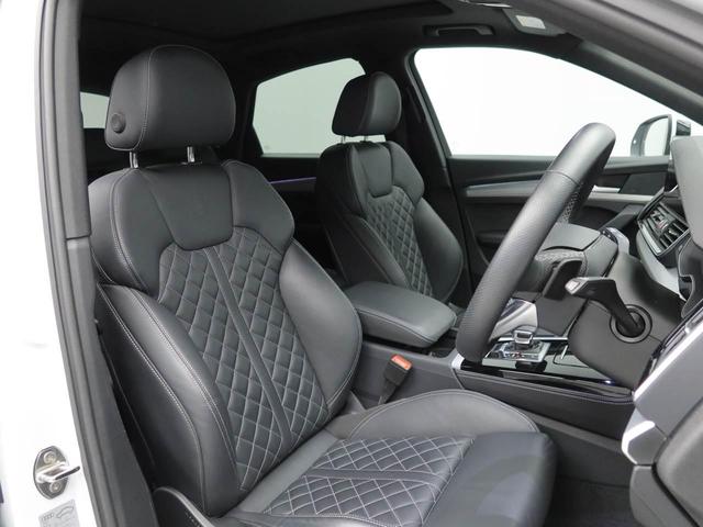 Ｑ５スポーツバック Ｓライン　ダイナミックエディション　パノラマサンルーフ　２０インチスターデザインアルミ　黒本革ダイヤモンドステッチシート（前席電動・前後ヒーター付）　ステアリングヒーター　全周囲カメラ　電動リヤゲート　レーダークルコン　前後軽減ブレーキ（11枚目）