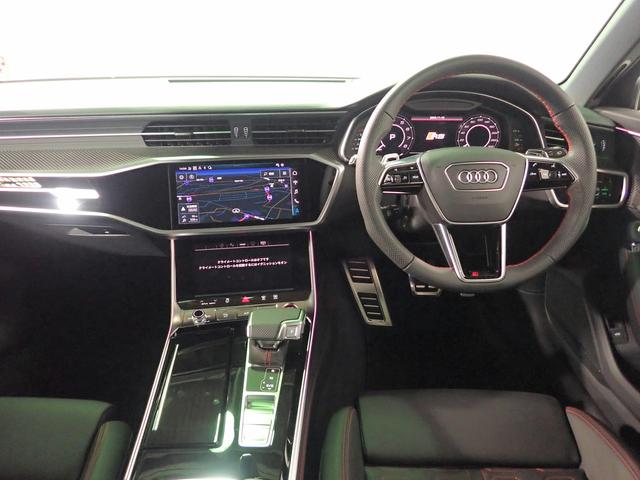 ＲＳ６アバント パフォーマンス ベースグレード　認定中古車・ワンオーナー・ＲＳスポーツエキゾーストシステム・デコラティブパネル　カーボン　ツイル・ブラックスタイリングパッケージ・カラードブレーキキャリパー　レッド・ＲＳ専用シート・シートヒーター（6枚目）