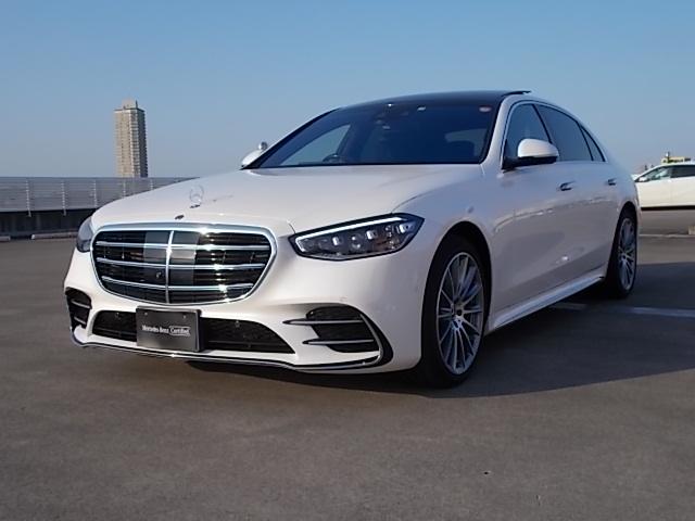 S400 d 4MATIC ロング AMGライン Bluetooth接続 ETC LEDヘッドライト TV アイドリングストップ クルーズコントロール コネクテッド機能 サイドカメラ サンルーフ・ガラスルーフ シートヒーター ナビ バックモニター(1枚目)