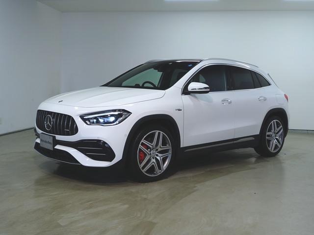 メルセデスＡＭＧ ＧＬＡクラス ＧＬＡ４５　Ｓ　４マチックプラス　Ｂｌｕｅｔｏｏｔｈ接続　ＥＴＣ　ＬＥＤヘッドライト　ＴＶ　アイドリングストップ　クルーズコントロール　コネクテッド機能　サイドカメラ　サンルーフ・ガラスルーフ　シートヒーター　トランクスルー　ナビ