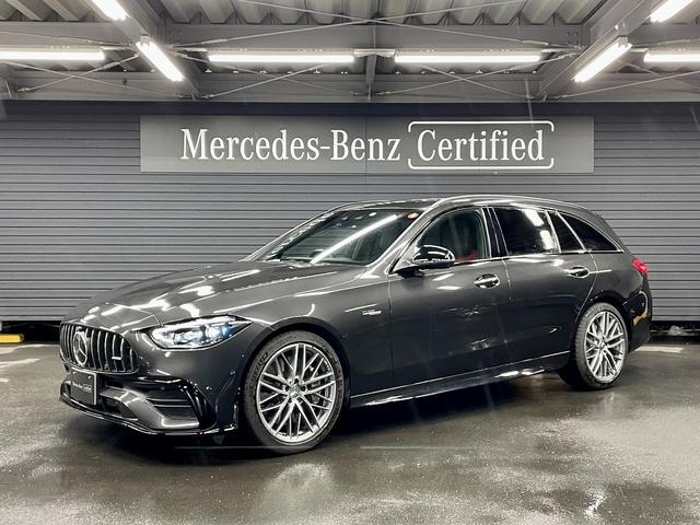 メルセデスＡＭＧ Ｃクラスステーションワゴン Ｃ４３　４ＭＡＴＩＣ　ステーションワゴン　ＥＴＣ　ＬＥＤヘッドライト　ＴＶ　アイドリングストップ　クルーズコントロール　サイドカメラ　シートヒーター　トランクスルー　ナビ　バックモニター　パワーシート　フロントカメラ　横滑り防止装置