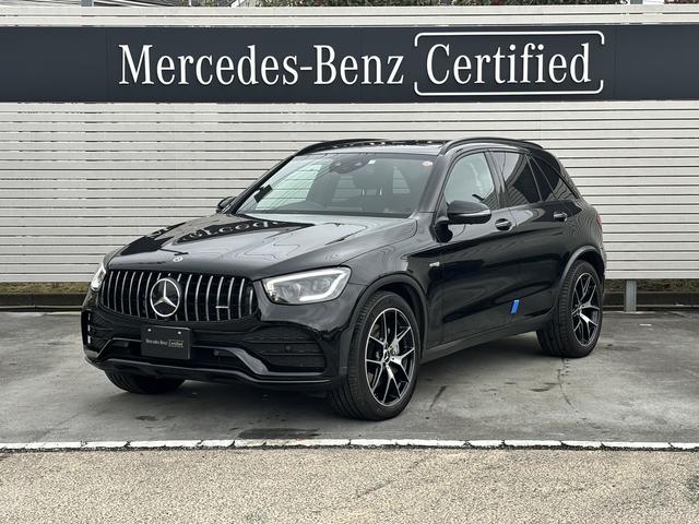 メルセデスＡＭＧ ＧＬＣ ＧＬＣ４３　４ＭＡＴＩＣ　ＡＭＧレザーエクスクルーシブパッケージ　Ｂｌｕｅｔｏｏｔｈ接続　ＥＴＣ　ＬＥＤヘッドライト　ＴＶ　アイドリングストップ　クルーズコントロール　コネクテッド機能　サイドカメラ　サンルーフ・ガラスルーフ