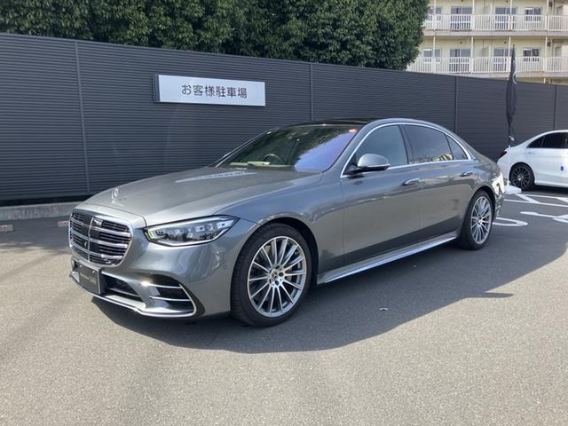 Ｓ５８０　４ＭＡＴＩＣ　ロング　ＡＭＧライン　リアコンフォートパッケージ　Ｂｌｕｅｔｏｏｔｈ接続　ＥＴＣ　ＬＥＤヘッドライト　ＴＶ　アイドリングストップ　オットマン　クルーズコントロール　コネクテッド機能　サイドカメラ　サンルーフ・ガラスルーフ(1枚目)