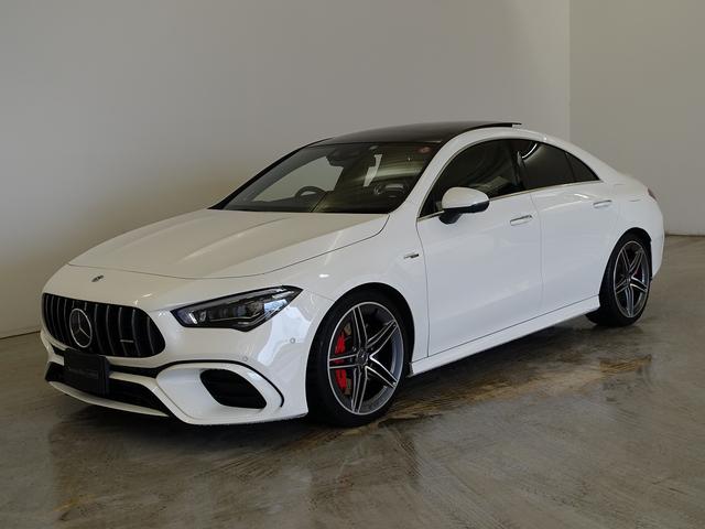 メルセデスＡＭＧ ＣＬＡクラス ＣＬＡ４５　Ｓ　４ＭＡＴＩＣ＋　ＡＭＧパフォーマンスパッケージ　ＡＭＧアドバンスドパッケージ　Ｂｌｕｅｔｏｏｔｈ接続　ＥＴＣ　ＬＥＤヘッドライト　アイドリングストップ　クルーズコントロール　コネクテッド機能　サイドカメラ