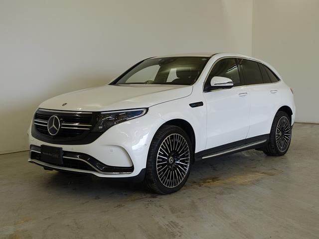 メルセデス・ベンツ ＥＱＣ４００　４ＭＡＴＩＣ　ＡＭＧライン　レザーエクスクルーシブパッケージ　Ｂｌｕｅｔｏｏｔｈ接続　ＥＴＣ　ＬＥＤヘッドライト　ＴＶ　クルーズコントロール　コネクテッド機能　サイドカメラ　シートエアコン　シートヒーター　トランクスルー　ナビ