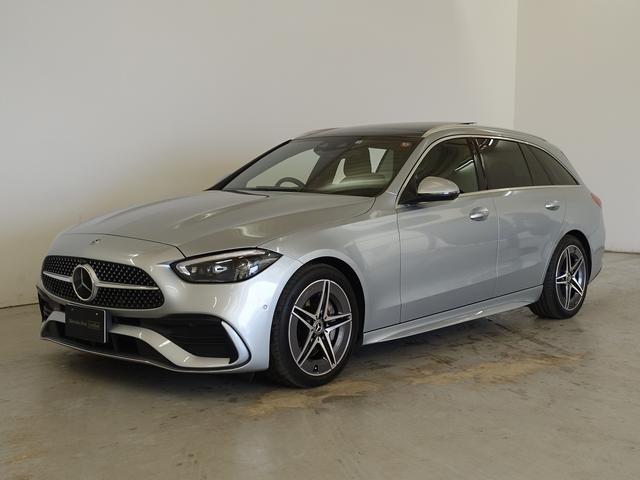 メルセデス・ベンツ Ｃ２２０　ｄ　ステーションワゴン　アバンギャルド　ＡＭＧライン　ベーシックパッケージ　シートヒーター　パワーシート　トランクスルー　コネクテッド機能　ナビ　音楽プレーヤー接続　Ｂｌｕｅｔｏｏｔｈ接続　ＴＶ　ＥＴＣ　サンルーフ・ガラスルーフ