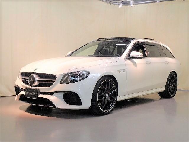 メルセデスＡＭＧ Ｅ６３　Ｓ　４マチック＋　ステーションワゴン　エクスクルーシブパッケージ　Ｂｌｕｅｔｏｏｔｈ接続　ＥＴＣ　ＬＥＤヘッドライト　ＴＶ　アイドリングストップ　クルーズコントロール　コネクテッド機能　サイドカメラ　サンルーフ・ガラスルーフ