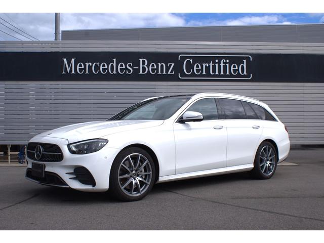 Eクラスステーションワゴン（メルセデス・ベンツ）Ｅ３００　ステーションワゴン　スポーツ　エクスクルーシブパッケージ　Ｂｌｕｅｔｏｏｔｈ接続　ＥＴＣ　ＬＥＤヘッドライト　ＴＶ　アイドリングストップ　コネクテッド機能　サイドカメラ　サンルーフ・ガラスルーフ　シートヒーター　トランクスルー 中古車画像