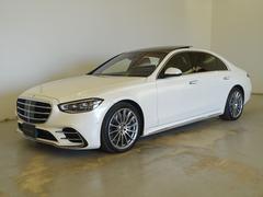 Sクラス S500 4MATIC ロング AMGライン リアコンフォートパッケージ Bluetooth接続 ETC LEDヘッドライト TV アイドリングストップ オットマン クルーズコントロール コネクテッド機能 サイドカメラ サンルーフ・ガラスルーフ 中古車画像
